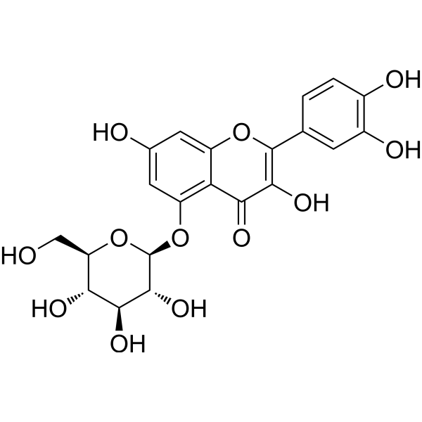 Quercetin 5-O-β-D-glucopyranoside 34199-21-8